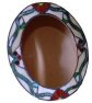 Oval Stained Glass Mirror