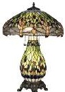 King Size Green Dragonfly Umbrella Lamp