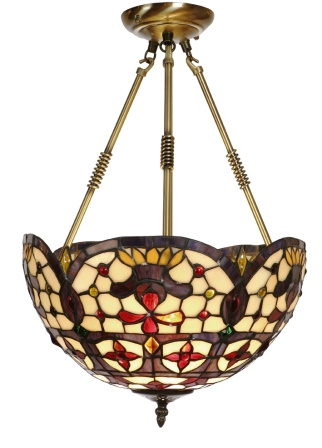 14 Inch Jewelled Elizabethan Pendant Light