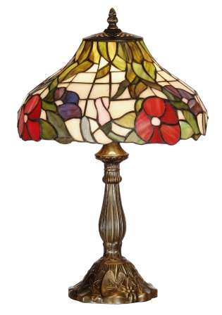 12 inch Tiffany Peonie Table Lamp