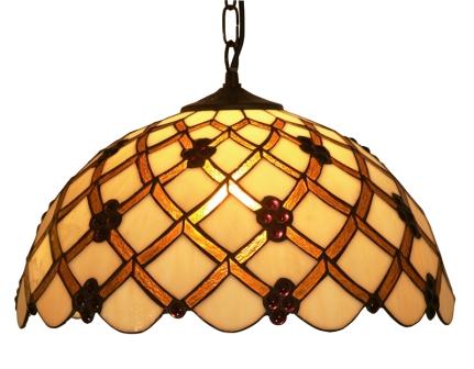 16 Inch Cream and Gold Ceiling Light