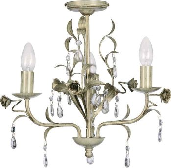 Venetian Cream and Gold Chandelier