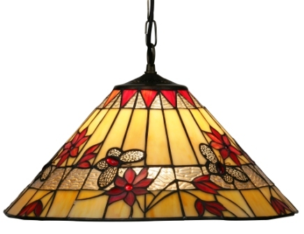 17 inch Tiffany Butterfly Ceiling Shade