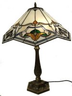Large 6-Panel Table Lamp