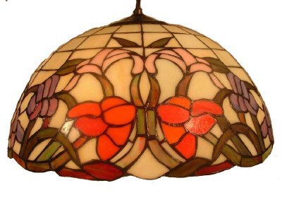 18" Floral Pendant light