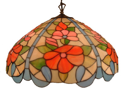 20 Inch Floral pendant light
