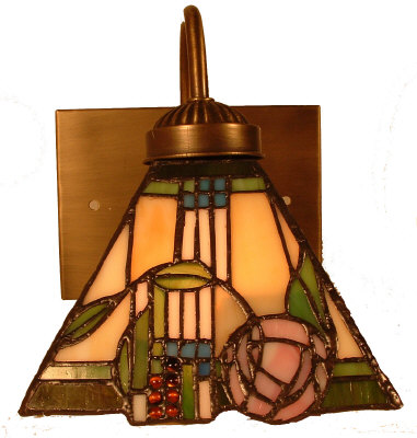 Mackintosh Design Wall Lamp