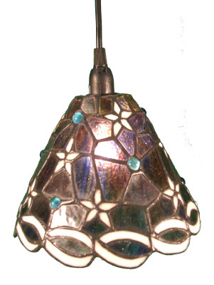 Dark Mauve Ceiling Lamp