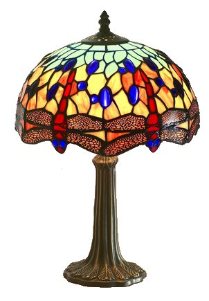 12 inch Tiffany Dragonfly Table Lamp