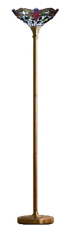 Dragonfly Torchiere floor lamp