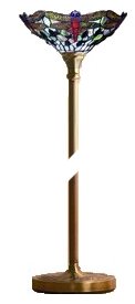 Dragonfly Torchiere floor lamp