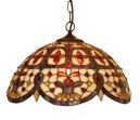 16 Inch Jewelled Elizabethan Pendant Light