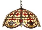 20 Inch Jewelled Elizabethan Pendant Light