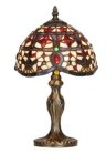 8 Inch Jewelled Elizabethan Table Lamp