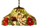 16 inch Tiffany Pendant Peonie ceiling shade