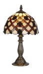 8 Inch Cream and Gold Table Lamp