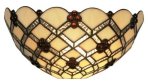 12 Inch Cream and Gold Wall Light