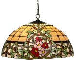 20 Inch leaded Mackintosh design Pendant Light