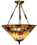 17 inch Tiffany Butterfly suspended shade
