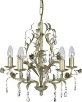 Venetian Cream and Gold Chandelier*