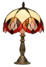 12 inch Tiffany Peacock Table Lamp