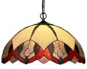 18 Inch Tiffany Peacock Ceiling Shade