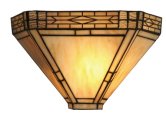 Cream Art Deco design wall light