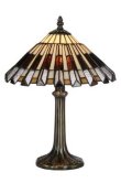 12 Inch Fluted Tiffany Table Lamp