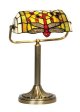Dragonfly Bankers Table Lamp