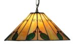 16 inch Green Leaf Pendant shade