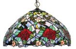 Large Colourful Floral Pendant Ceiling Shade