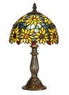 8 Inch Tiffany Sunflower Table Lamp