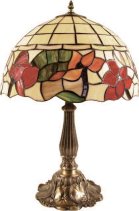 Large 16 Inch Floral Table Lamp