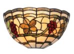 Classic Tiffany Grape design wall light