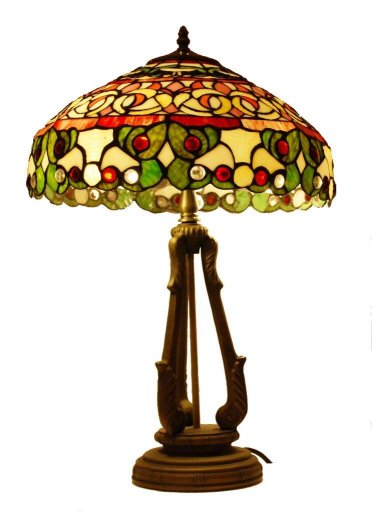 16" Floral Table Lamp